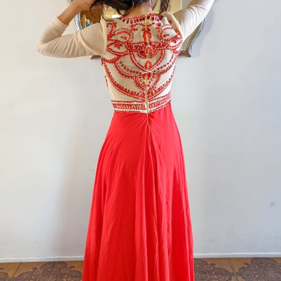 Chiffon Evening Party Gown - Picture 8 of 8